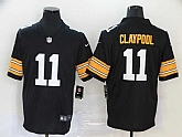 Nike Steelers 11 Chase Claypool Black 2020 NFL Draft First Round Pick Vapor Untouchable Limited Jersey,baseball caps,new era cap wholesale,wholesale hats